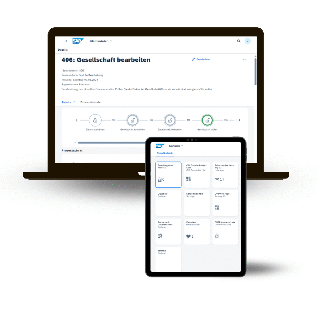 zetVisions CIM screenshot
